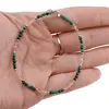 Bratara Malachit si Cuart Cherry sfere fatetate cu Argint 925, 2-3mm, imagine 4