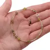Bratara Peridot sfere fatetate si sfere cu Argint 925, 2-4mm, imagine 3