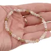 Bratara Peridot si Piatra Lunii discuri fatetate si sfere cu Argint 925, 4-5mm, imagine 4