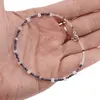 Bratara Safir, Piatra Lunii si Cristal de stanca discuri fatetate si sfere fatetate cu Argint 925, 2-3mm, imagine 3