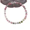Bratara Turmalina multicolora sfere cu Argint 925, 5mm, imagine 2
