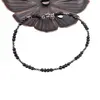 Bratara Turmalina neagra si Hematit discuri fatetate cu Argint 925 model 2, 2-3mm, imagine 2