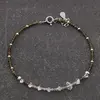 Bratara unicat cu Diamant Herkimer, Labradorit si Obsidian auriu, argint 925, imagine 2