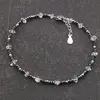 Bratara unicat cu Diamant Herkimer si Hematit discuri, argint 925, imagine 2