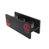 Decoratiune Suport ardere trei lumanari parfumate, negru 22cm x 8cm, imagine 2