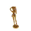 Statueta aurie silueta africana 19cm x 5cm, model 2, imagine 3