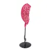Suport metalic si organizator, buze roz 33cm x 22cm, imagine 2