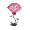 Suport metalic si organizator, buze roz 33cm x 22cm, imagine 3