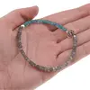 Bratara asimetrica Labradorit, Apatit discuri fatetate si Hematit argintiu, 4-5mm, imagine 4