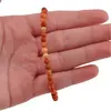 Bratara Coral sfere fatetate cu Argint 925, 4mm, imagine 5