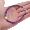 Bratara Fosfosiderit si Hematit argintiu sfere 4-5mm si Perla de cultura 7mm, imagine 4