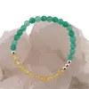 Bratara pentru SUCCES Aventurin, Citrin si Hematit argintiu pe elastic, 4-6mm, imagine 2