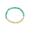 Bratara pentru SUCCES Aventurin, Citrin si Hematit argintiu pe elastic, 4-6mm