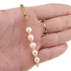 Bratara Peridot, Citrin discuri fatetate si Perle de cultura, 3-8mm, imagine 4