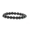 Bratara Shungit sfere pe elastic, 10mm, imagine 2