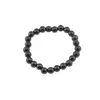 Bratara Shungit sfere pe elastic, 8mm