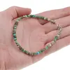 Bratara Turcoaz natural discuri fatetate 4mm si sfere 2mm, imagine 4