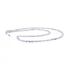 Colier Tanzanit sfere fatetate cu Argint 925, 2-3mm, imagine 2