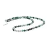 Colier Turmalina albastra sfere fatetate cu Argint 925, 5mm, imagine 2