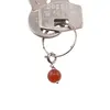 Breloc cu piatra semipretioasa Carneol A+, 8mm, imagine 4