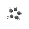 Breloc cu piatra semipretioasa Cuart Titan Aura, 10mm, imagine 2