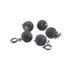 Breloc cu piatra semipretioasa Cuart Titan Aura, 10mm, imagine 3