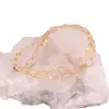 Colier cristale naturale Citrin banuti 7mm si discuri fatetate 4mm, imagine 4