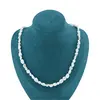 Colier cristale naturale Larimar neuniform, 6-11mm, imagine 3