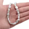 Colier cristale naturale Larimar neuniform, 6-11mm, imagine 5