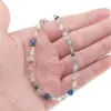 Colier cristale naturale Mix banuti 5mm si discuri fatetate 4mm, imagine 5