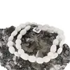 Colier cristale naturale Opal alb oval neregulat, 8-13mm, imagine 2