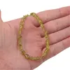 Colier cristale naturale Peridot banuti 5mm si discuri fatetate 3mm, imagine 5
