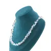 Colier pietre semipretioase Angel Aura Cuart oval neregulat, 8-14mm, imagine 5