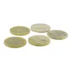 Magnet din Jad verde rotund, 5cm, imagine 3