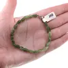 Bratara din cristale naturale Jad verde neuniform 6-8mm, imagine 4