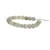 Bratara din cristale naturale Prehnit cuburi fatetate, 8mm, imagine 2