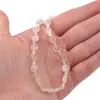 Colier cristale naturale Piatra lunii alba banuti 7mm si sfere 3mm, imagine 5