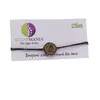 Bratara zodia Fecioara din inox pe snur, 15 x 15mm, imagine 3