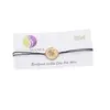 Bratara zodia Leu din inox pe snur, 15 x 15mm, imagine 2
