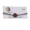 Bratara zodia Leu din inox pe snur, 15 x 15mm, imagine 3
