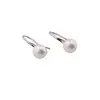 Cercei cu agatatoare Perle de cultura albe A+, 8mm, imagine 2