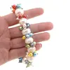 Colier lucrat manual Perle de cultura colorate, 6-12mm, imagine 5