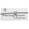 Bratara Therapy Agat dendritic oval cu montura aurie