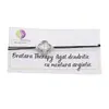 Bratara Therapy Agat dendritic trifoi cu montura argintie