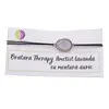 Bratara Therapy Ametist lavanda oval cu montura aurie