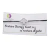 Bratara Therapy Cuart roz trifoi cu montura argintie