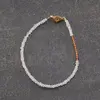 Bratara Granat Hessonit sfere fatetate si Piatra lunii discuri fatetate 2mm, model 2, imagine 2
