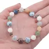 Bratara Linistii si Claritatii, mix sfere 8mm cu bumbi aurii, imagine 4