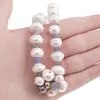 Colier Perle de cultura turtite si Tanzanit discuri fatetate, 4-11mm, imagine 5