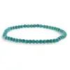 Bratara din Crisocola 4-4,5mm, pe elastic, 19cm, sfere mate
